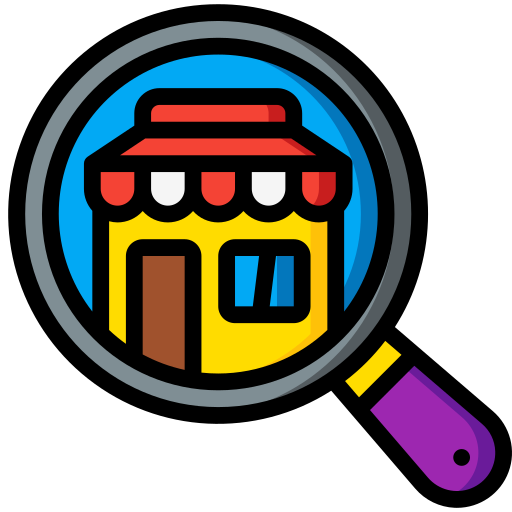Magnifying glass Basic Miscellany Lineal Color icon