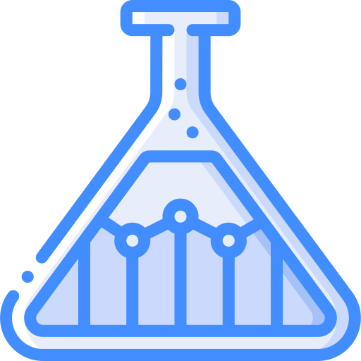 reagenzglas Basic Miscellany Blue icon