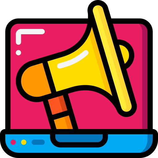 Megaphone Basic Miscellany Lineal Color icon