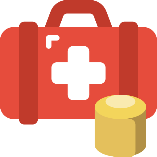 First aid Basic Miscellany Flat icon