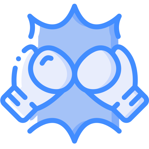 복싱 글러브 Basic Miscellany Blue icon