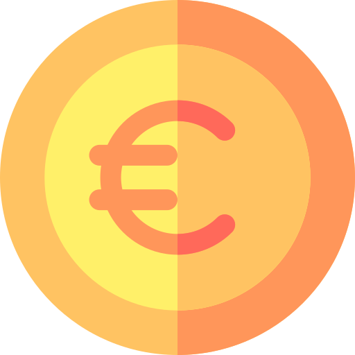 euro Basic Rounded Flat ikona