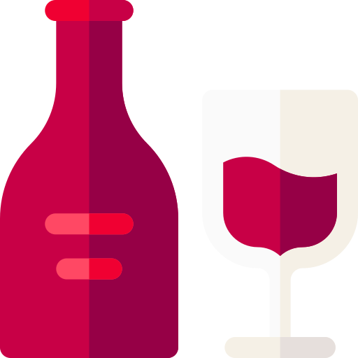 Вино Basic Rounded Flat иконка
