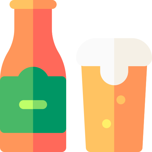 ビール Basic Rounded Flat icon