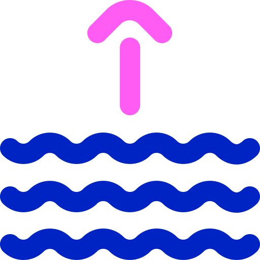 la marea alta Super Basic Orbit Color icono