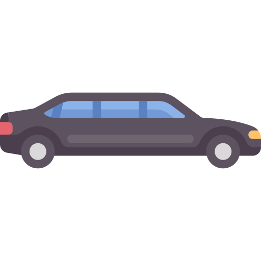 limousine Special Flat icon