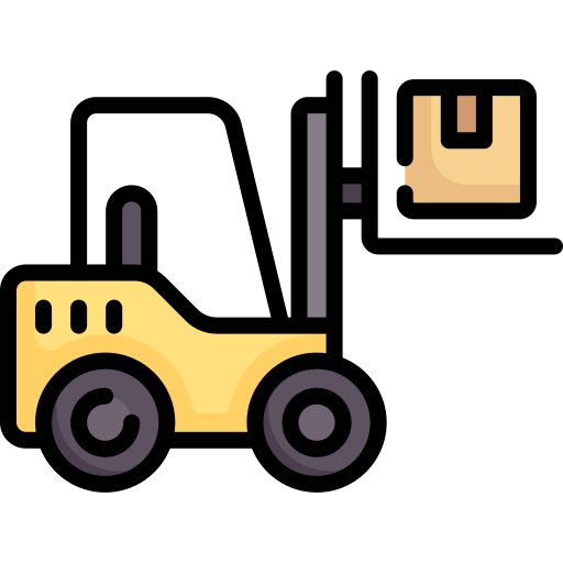 Forklift Special Lineal color icon