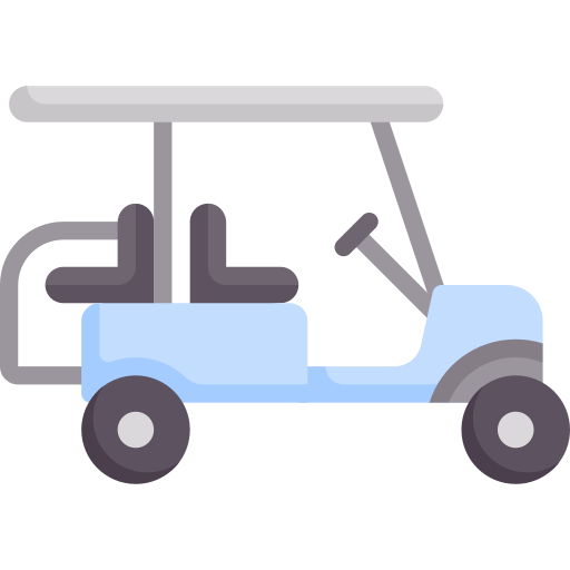 carrinho de golfe Special Flat Ícone
