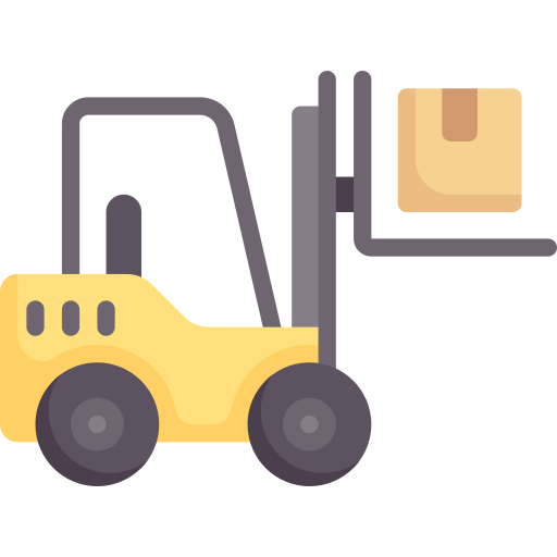 Forklift Special Flat icon