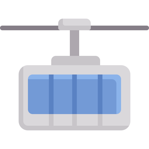 Cable car cabin Special Flat icon
