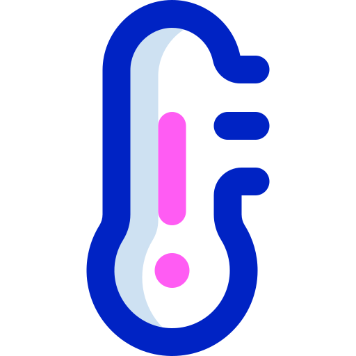 Temperature Super Basic Orbit Color icon