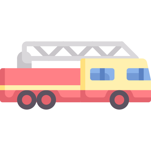Firetruck Special Flat icon