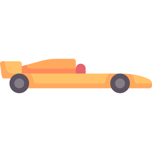 レーシングカー Special Flat icon