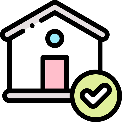 집 Detailed Rounded Lineal color icon