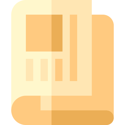 zeitung Basic Straight Flat icon