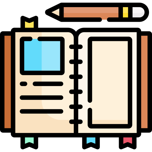 Diary Special Lineal color icon