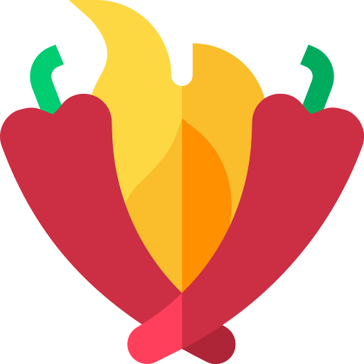 Chili pepper Basic Straight Flat icon