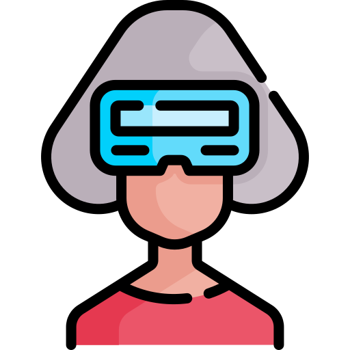 virtual-reality-brille Special Lineal color icon
