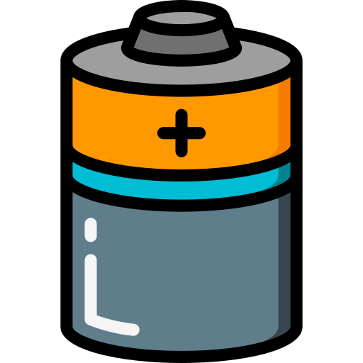 Batteries Basic Miscellany Lineal Color icon