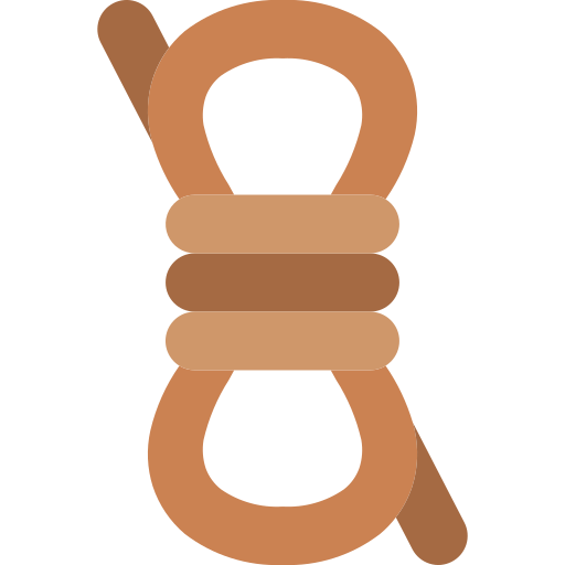 Rope Basic Miscellany Flat icon