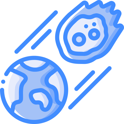 meteor Basic Miscellany Blue ikona
