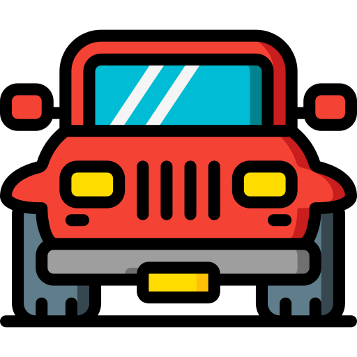jeep Basic Miscellany Lineal Color icon