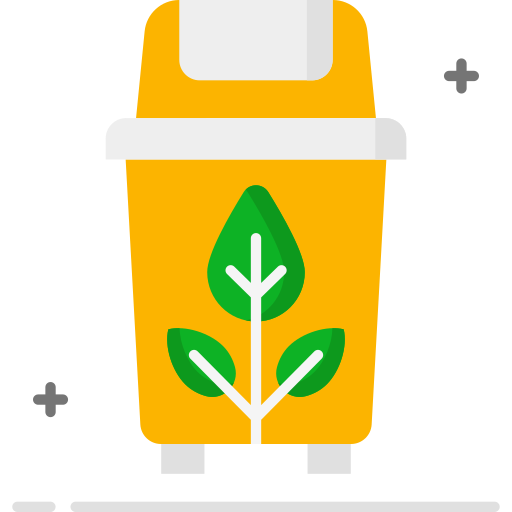 contenedor de plástico SBTS2018 Flat icono