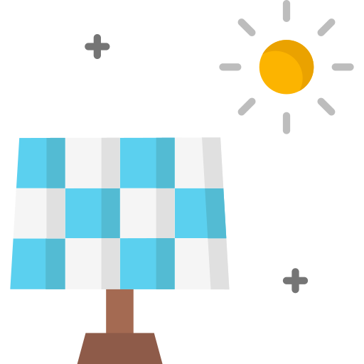 Solar energy SBTS2018 Flat icon