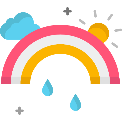 arco iris SBTS2018 Flat icono