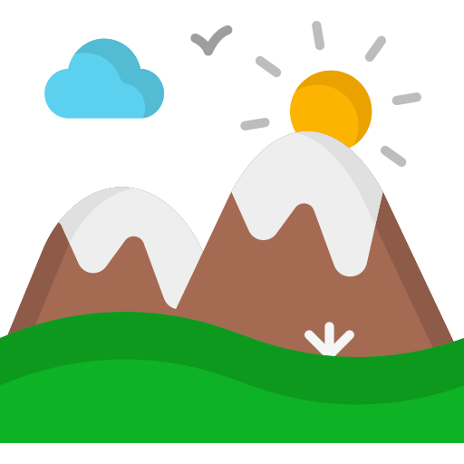 montaña SBTS2018 Flat icono