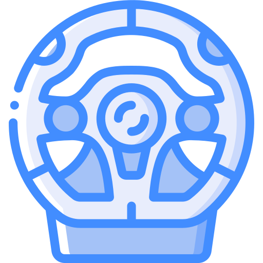 바퀴 Basic Miscellany Blue icon
