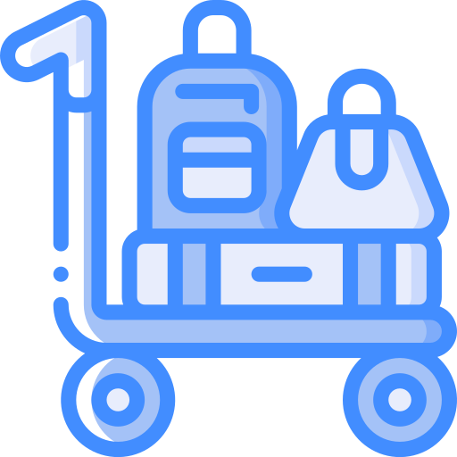 Trolley Basic Miscellany Blue icon