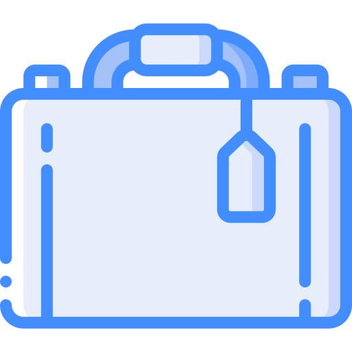 valise Basic Miscellany Blue Icône