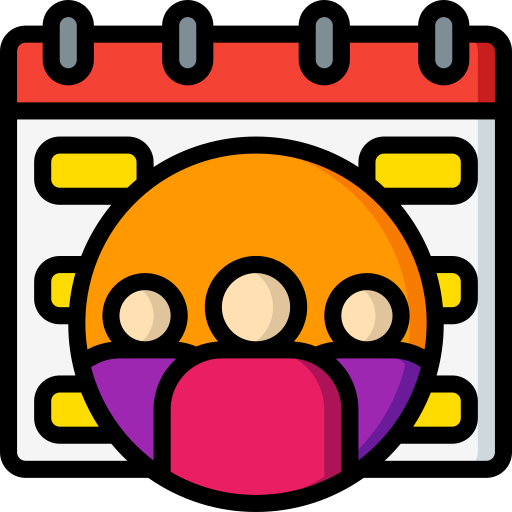 カレンダー Basic Miscellany Lineal Color icon