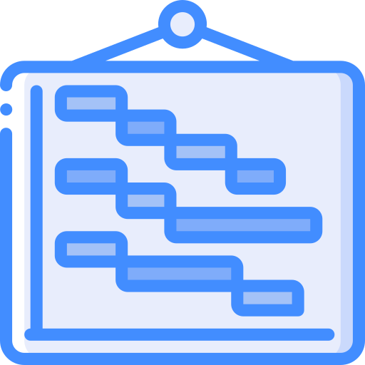 diagramm Basic Miscellany Blue icon