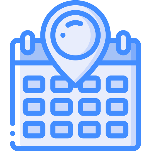 kalender Basic Miscellany Blue icon