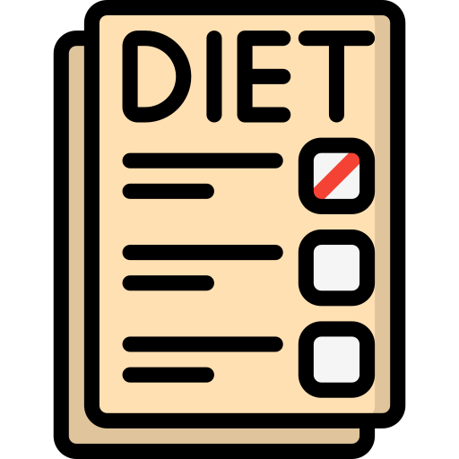 Diet Basic Miscellany Lineal Color icon