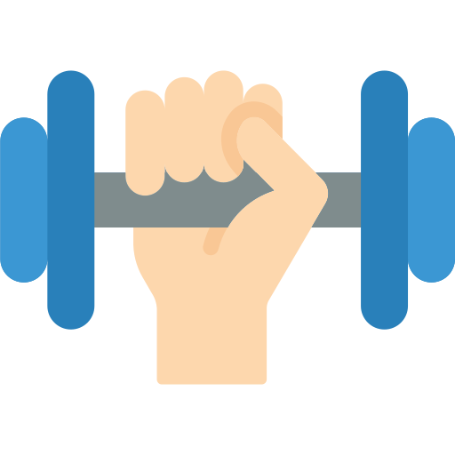 Weightlifting Basic Miscellany Flat icon