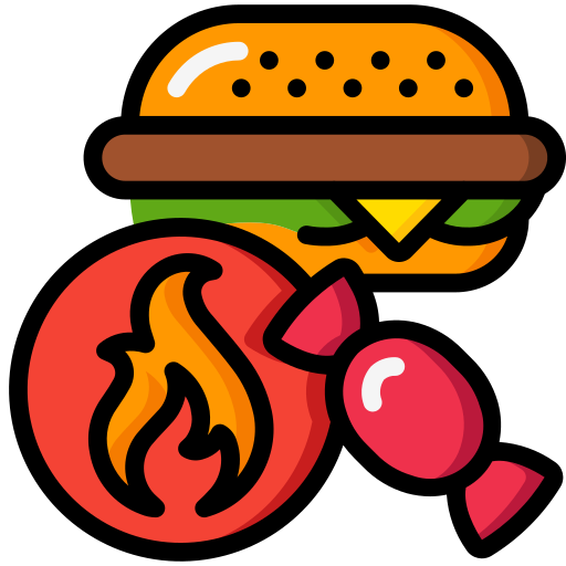 comida rápida Basic Miscellany Lineal Color icono