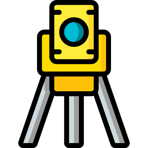 Tripod Basic Miscellany Lineal Color icon