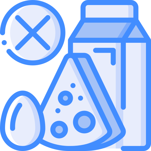les produits laitiers Basic Miscellany Blue Icône