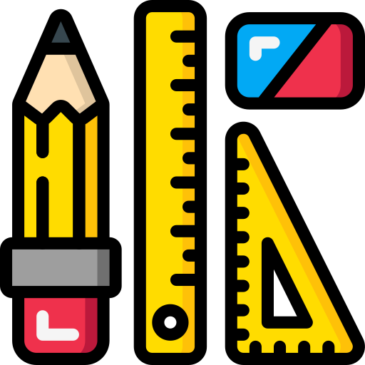 Stationery Basic Miscellany Lineal Color icon