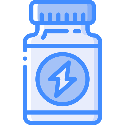protein pulver Basic Miscellany Blue icon