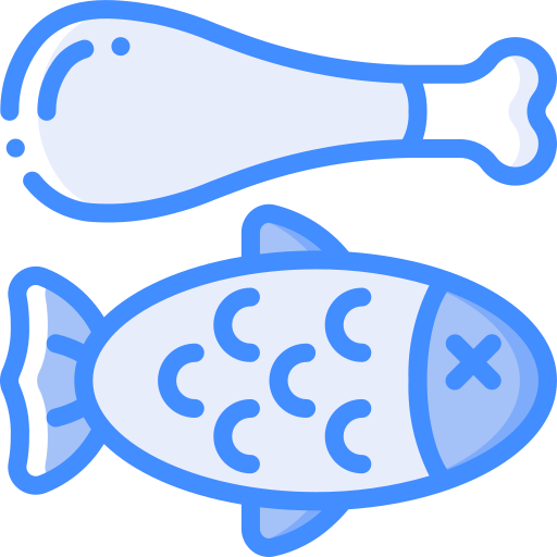 肉 Basic Miscellany Blue icon