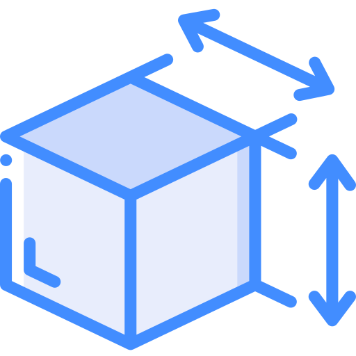 Cube Basic Miscellany Blue icon