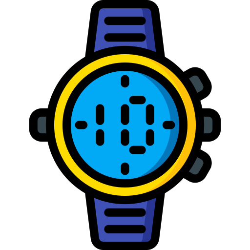 zegarek do nurkowania Basic Miscellany Lineal Color ikona