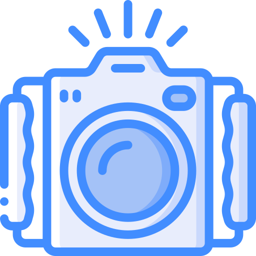 caméra Basic Miscellany Blue Icône