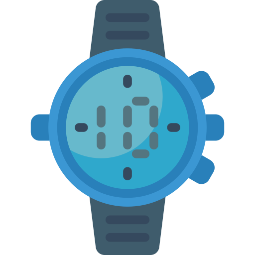 zegarek do nurkowania Basic Miscellany Flat ikona