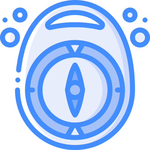 方位磁針 Basic Miscellany Blue icon
