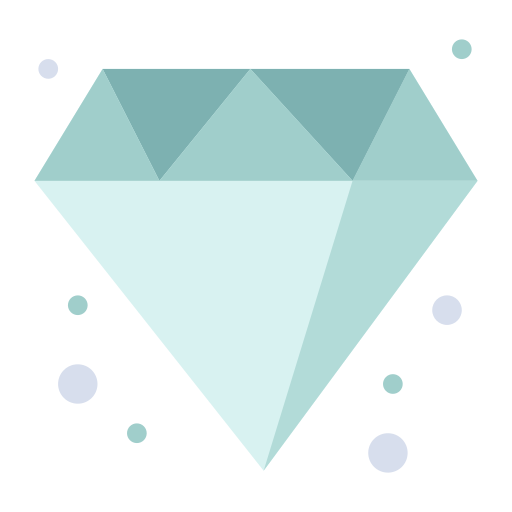 diamante Flatart Icons Flat icono